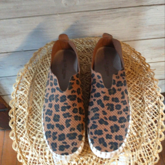 ILSE JACOBSEN Cheetah Print Tulip Flat Slip-On Shoe Size 40 - Picture 9 of 12